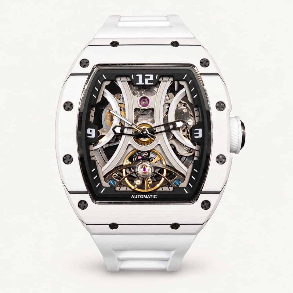 GHOST REGEND R2508 — Carbon Trăng Khuyết — Trắng